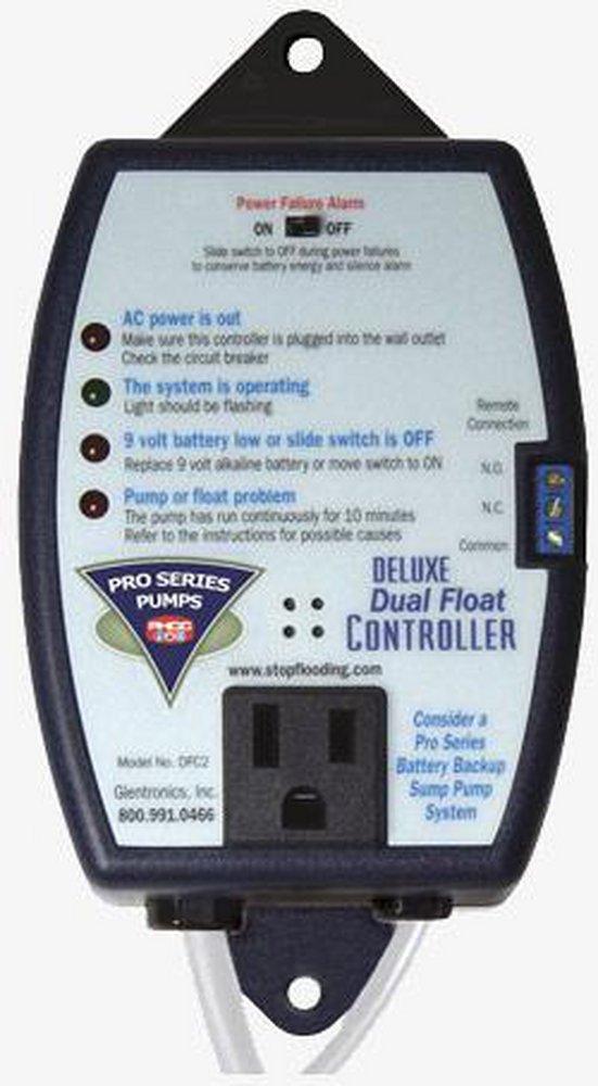 Glentronics Deluxe Dual Float Control Switch 