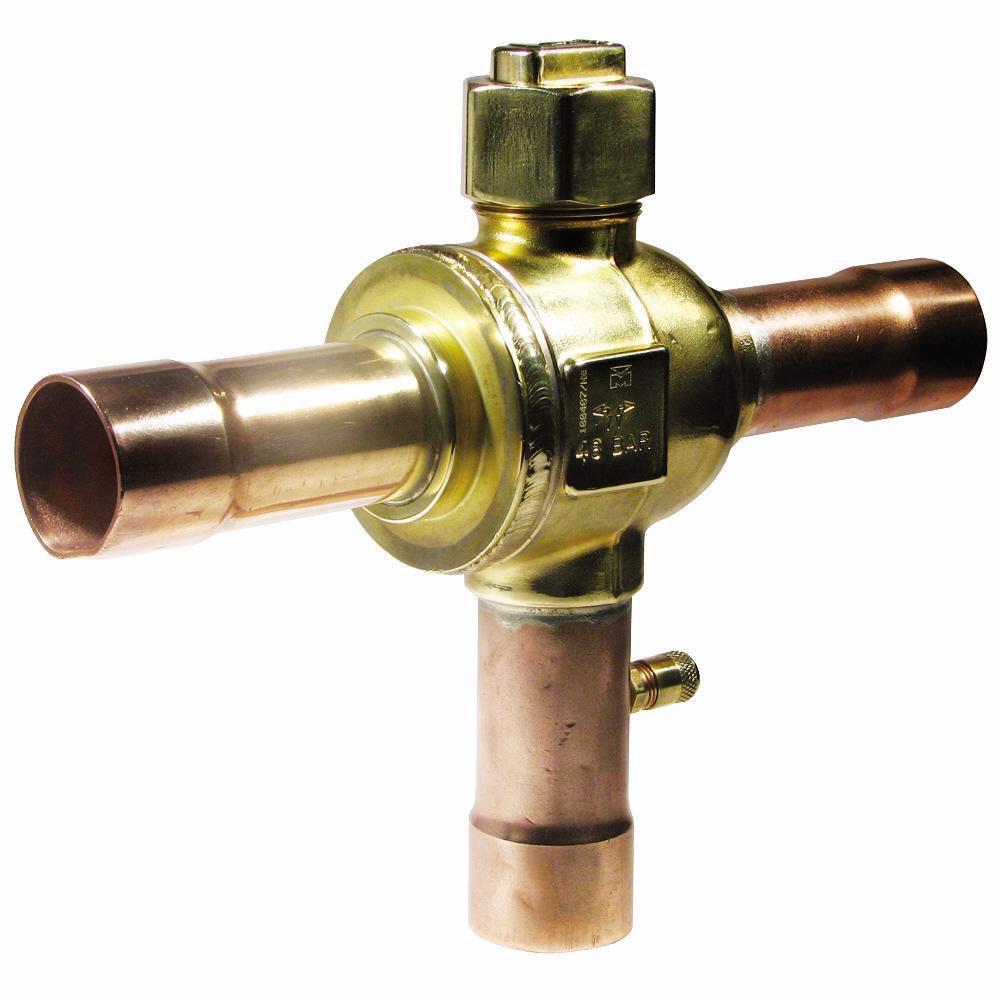 Vanne à Boisseau (ball Valve) Mueller Refrigeration AQ17860C 3/8" - Avec Port D'accès - Neuf