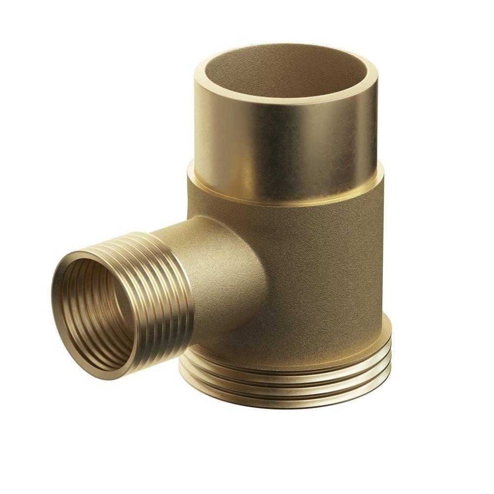 PROFLO&reg; Slip x MIPS x FIPS Brass Reducing Tee 