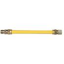 1/2 in. Male Threaded x Female Threaded 48 in. Gas Appliance Connector in Yellow