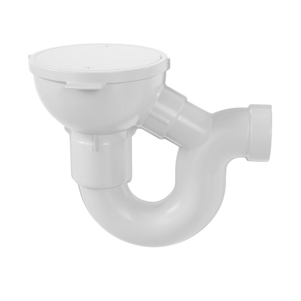 PROFLO&reg; Threaded ABS Black Floor Drain 