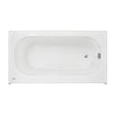 60 x 30 in. Drop-In Bathtub with End Drain in White