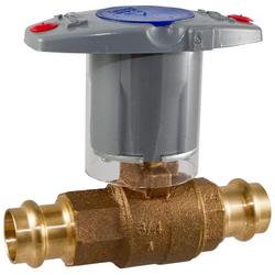 3/4 in. Bronze Full Port Press Ball Valve