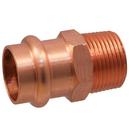 1 x 3/4 in. Copper Press Male Adapter