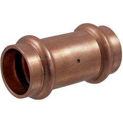 1/2 in. Copper Press Coupling with Stop