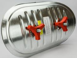 10 in. Galvanized Round Access Door