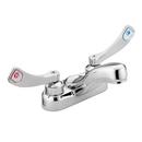 Moen Chrome Two Handle Centerset Bathroom Sink Faucet 