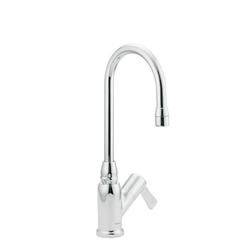 Single Lever Handle Deck Mount Lab Faucet in Polished Chrome