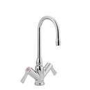Moen Chrome Two Lever Handle Deck Mount Lab Faucet 