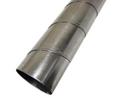 22 in x 120 in 24 ga Galvanized Steel Spiral Duct Pipe