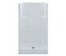 Aquatic White 35-1/4 x 34 x 73-1/4 in. Alcove Shower Unit 