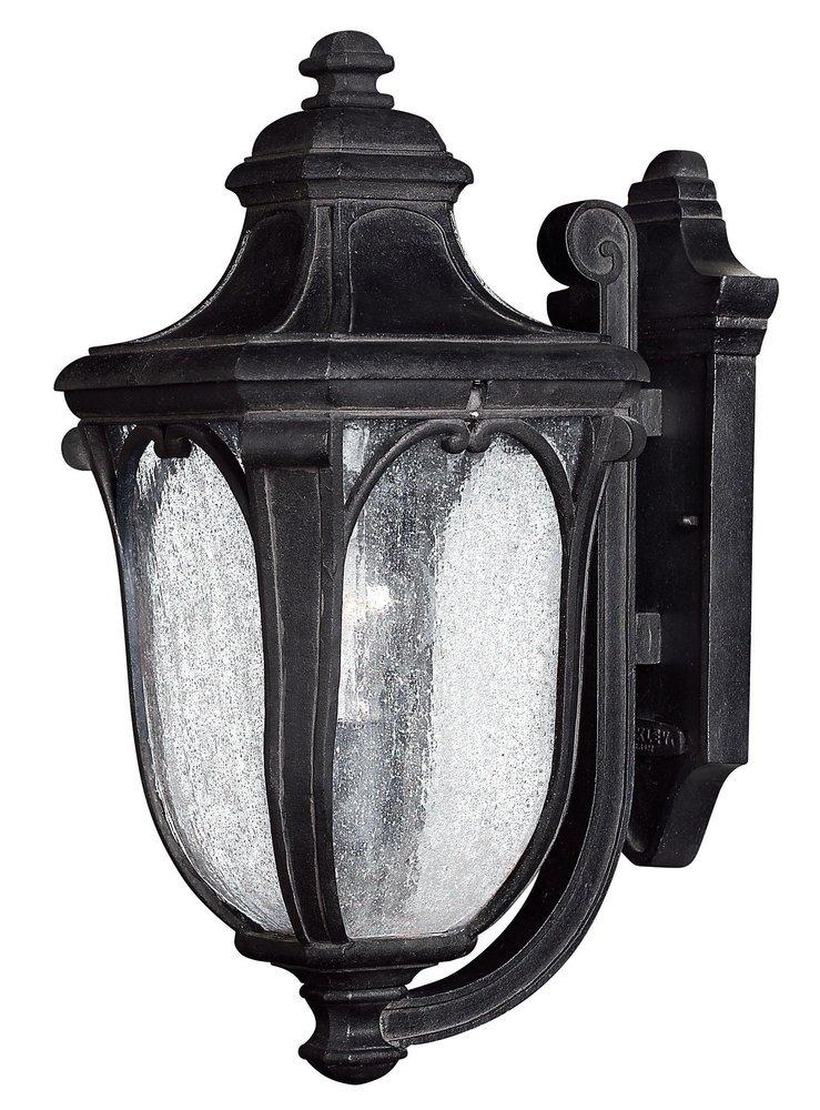 Hinkley Museum Black 75W 1-Light Medium E-26 Incandescent Wall Mount Lantern 