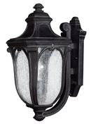 Hinkley Museum Black 75W 1-Light Medium E-26 Incandescent Wall Mount Lantern 