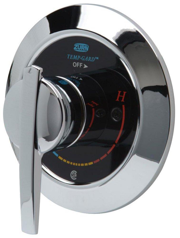 Zurn Chrome Single Lever Handle Pressure Balancing Mixing Shower Valve 