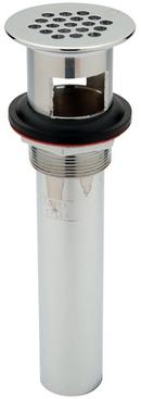 Zurn Chrome Plated Solid Top Open Grid Pullout Plug 