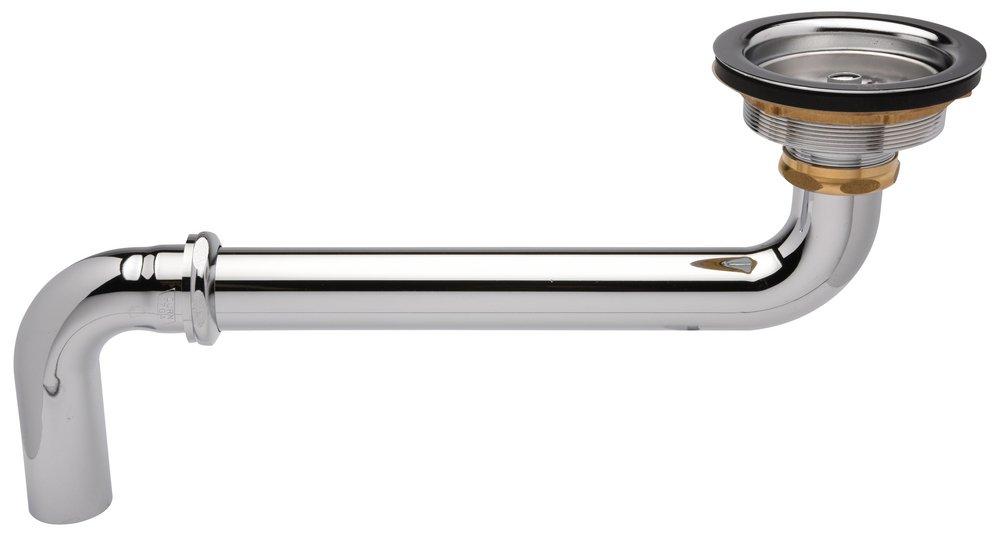 Zurn Polished Chrome 1-1/2 in. Cast Brass Round Strainer 