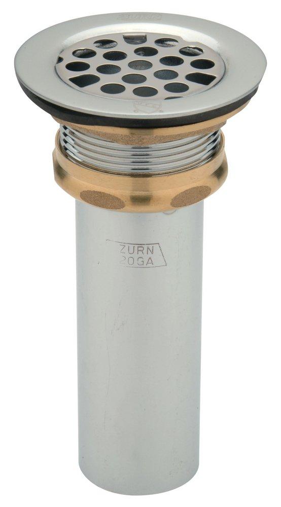 Zurn Chrome Plated Flat Grid Sink Strainer 