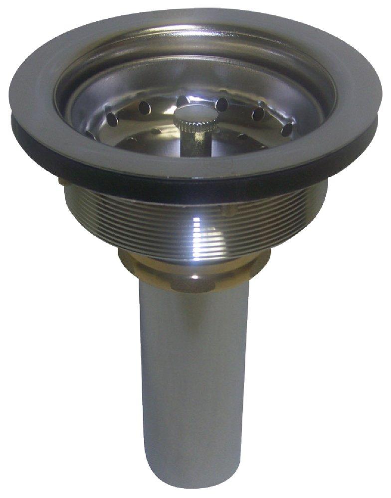 Zurn Chrome Plated Brass Tailpiece Basket Strainer 