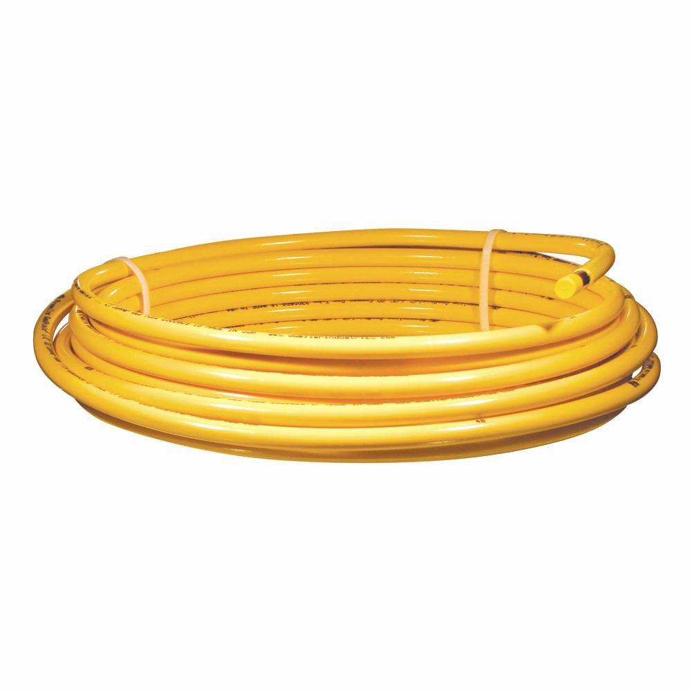 Mueller Industries Yellow 50 ft. Soft Copper Refrigerator Coil 