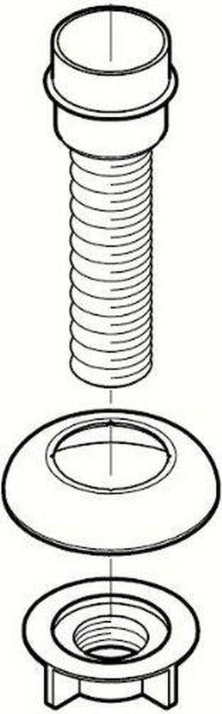 Pfister Tuscan Bronze Mount-Flush with Hardware Side Spray 