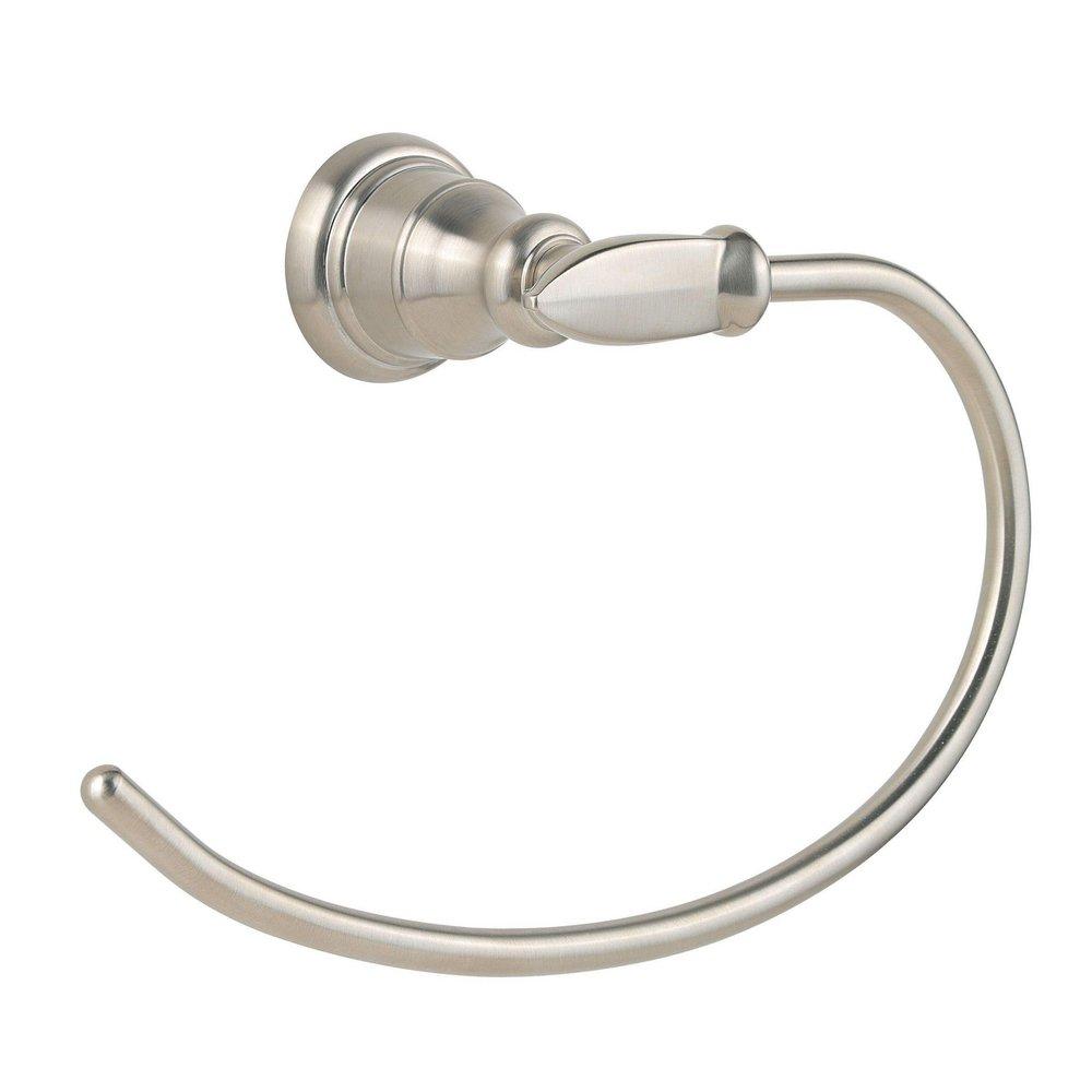 Pfister Brushed Nickel Round Open Towel Ring 