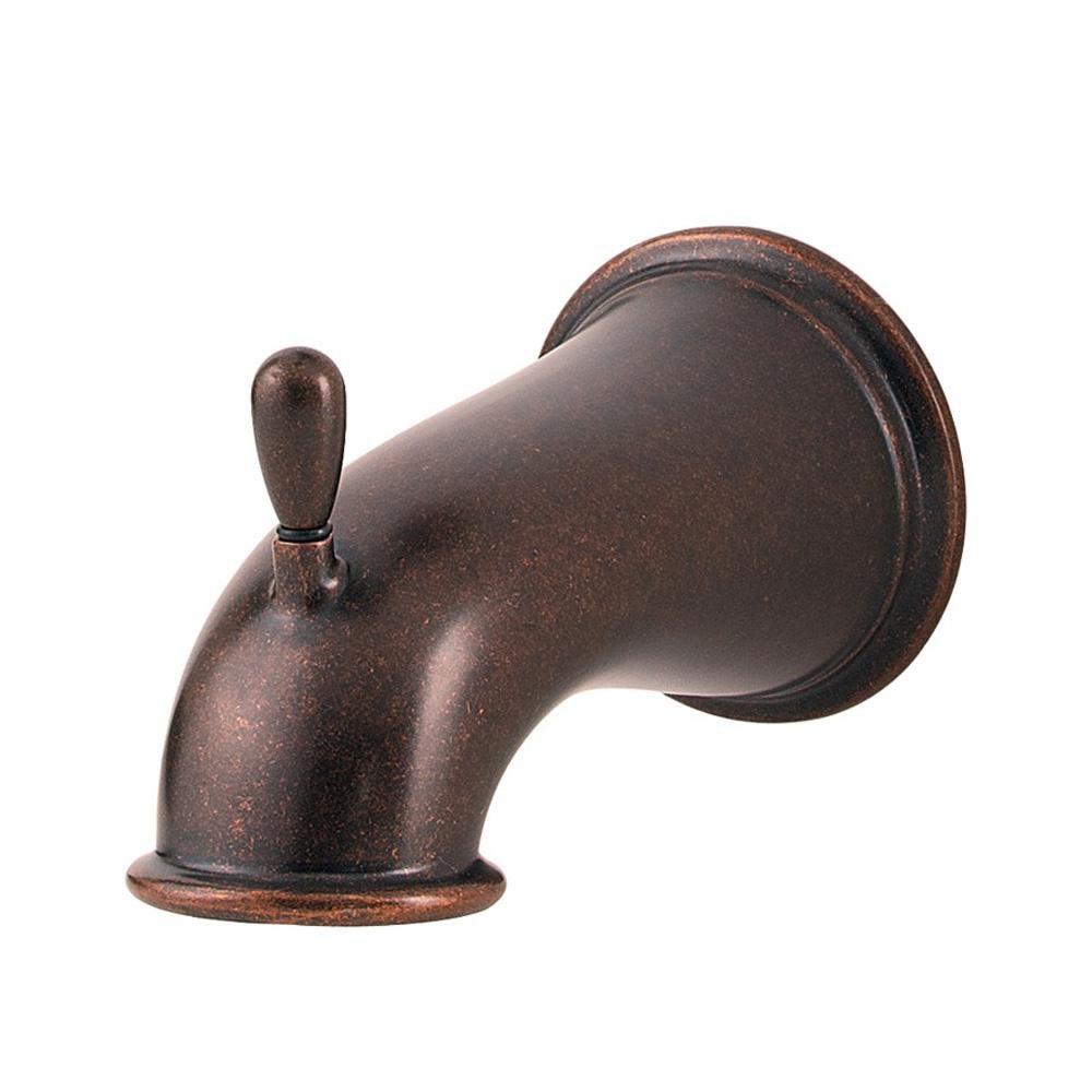 Pfister Rustic Bronze 1/2 x 6-5/32 in. NPT Metal Tub Spout 