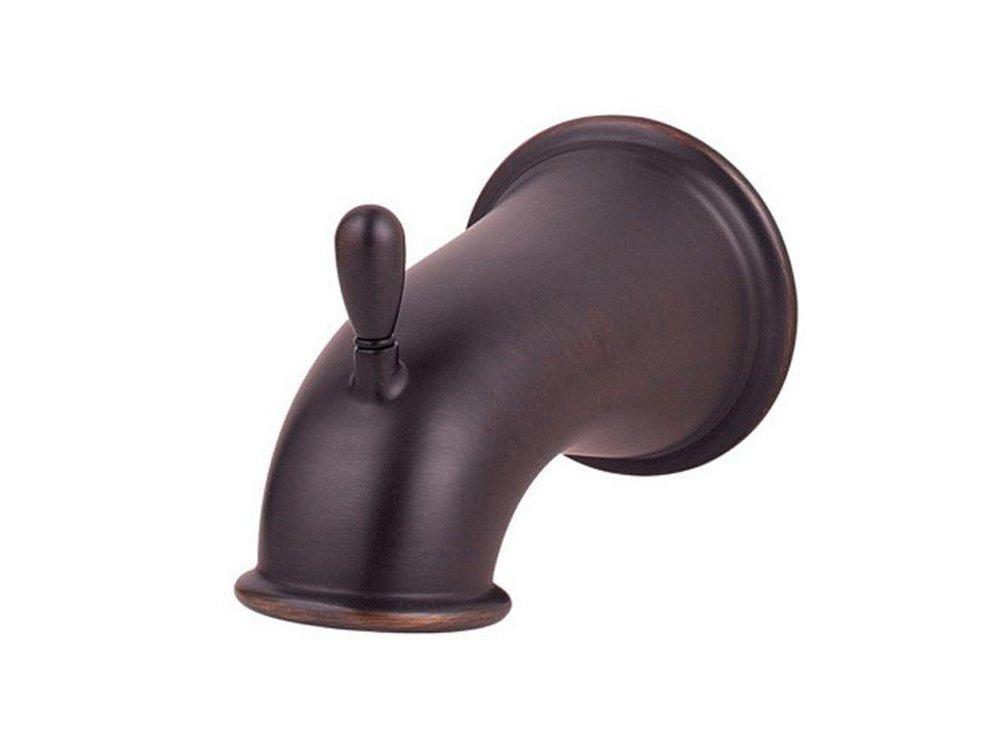 Pfister Tuscan Bronze 1/2 x 6-5/32 in. NPT Metal Tub Spout 