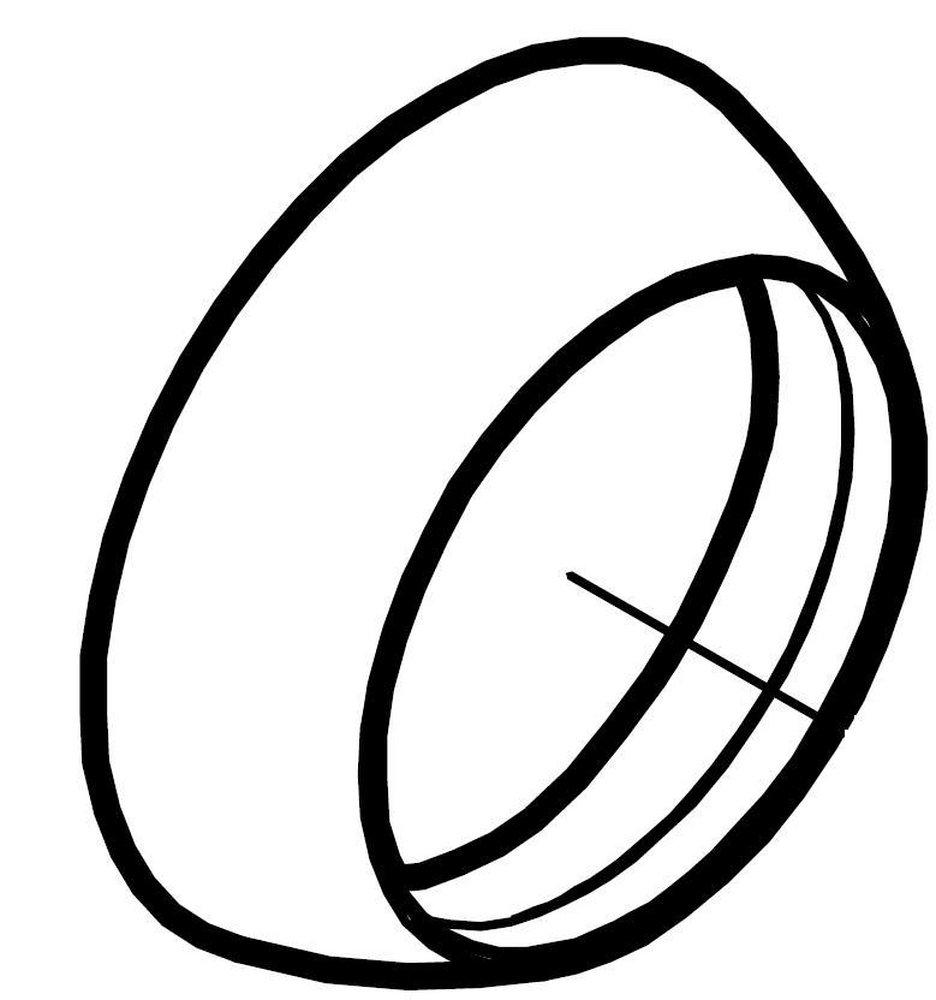 Pfister Polished Chrome Dome Cap 