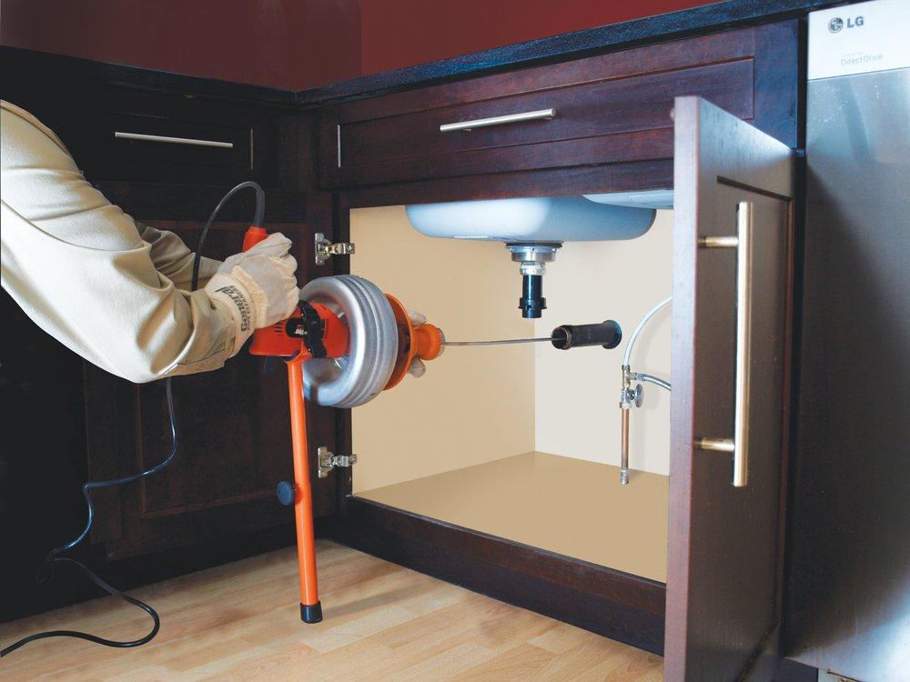 General Pipe Cleaners Orange Sewer Machine (Less Case) 