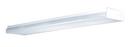AFX White 32 Watt Economic Prismatic Lens Ceiling Fixture Narrow Wrap with  Metal Ends 