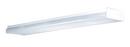 AFX White 32 Watt Economic Prismatic Lens Ceiling Fixture Narrow Wrap with  Metal Ends 