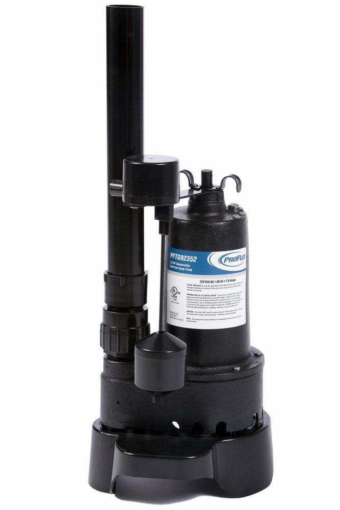 PROFLO&reg; 1-1/2 in. 120V 10 ft. Cast Iron Sump Pump 
