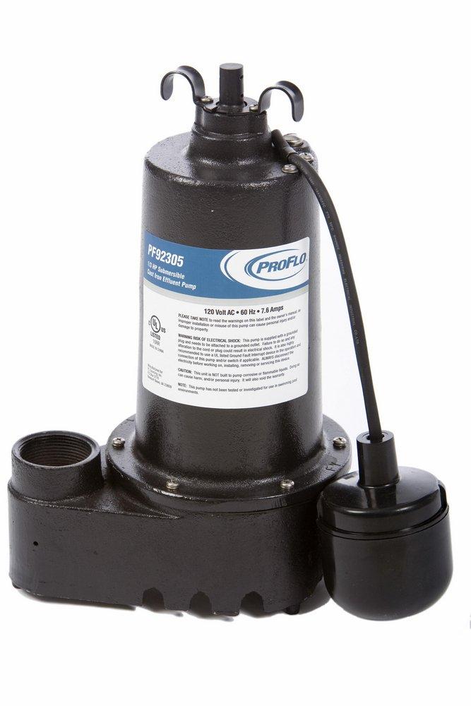 PROFLO® 1-1/2 in. 120V 7.6A Cast Iron Effluent Pump 