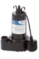 1/3 HP 120V Cast Iron Effluent Tethered Sewage Pump