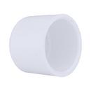 White PVC Schedule 40 Cap 