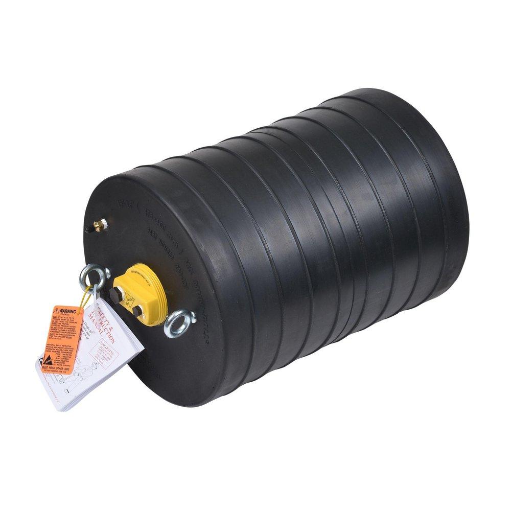 Cherne Black 3-10/77 in. Commercial, Residential, Sewer Test Plug 