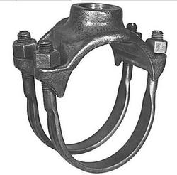 6 x 3/4 in. CC Bronze Double Strap Saddle