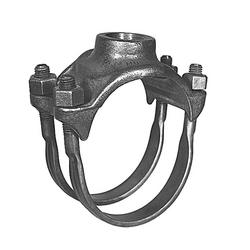 8 x 3/4 in. CC Bronze Double Strap Saddle