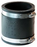 Fernco Clamp Plastic Coupling with Stainless Steel Band 