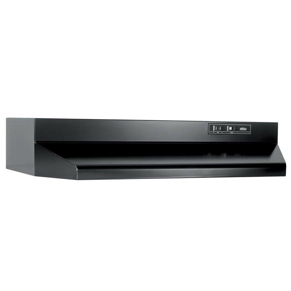 Broan Black 30 in. Under Cabinet Range Hood 
