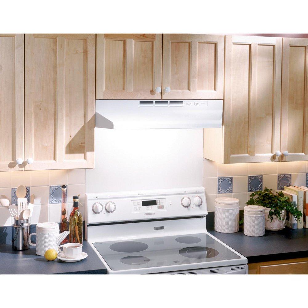 Broan White 24 in. Under Cabinet Range Hood 