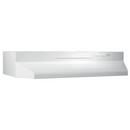 Broan Monochromatic White 30 in. Under Cabinet Range Hood 