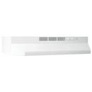 Broan White 42 in. Under Cabinet Range Hood 