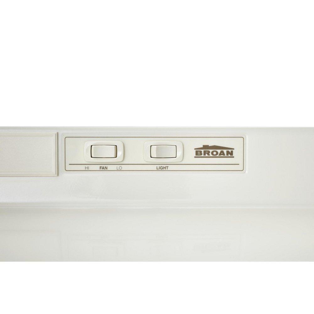 Broan Bisque 30 in. Under Cabinet Range Hood 