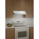 Broan-NuTone Monochromatic White 24 in. Convertible Under Cabinet Range Hood 