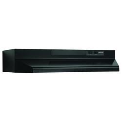 24 in. Convertible Under Cabinet Range Hood in Black