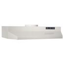 Broan Bisque 30 in. 190 cfm Range Hood in Stainless Steel 