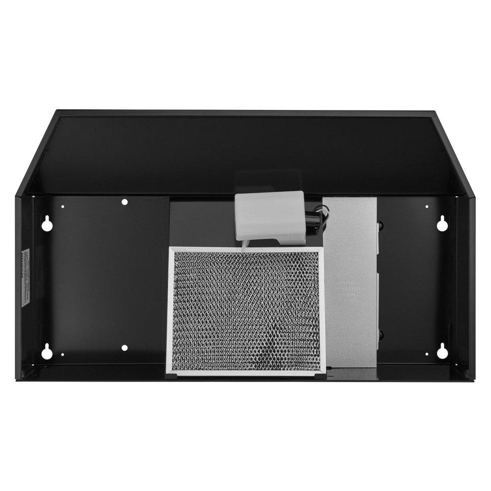 Broan Black 30 in. 190 cfm Range Hood in Stainless Steel 