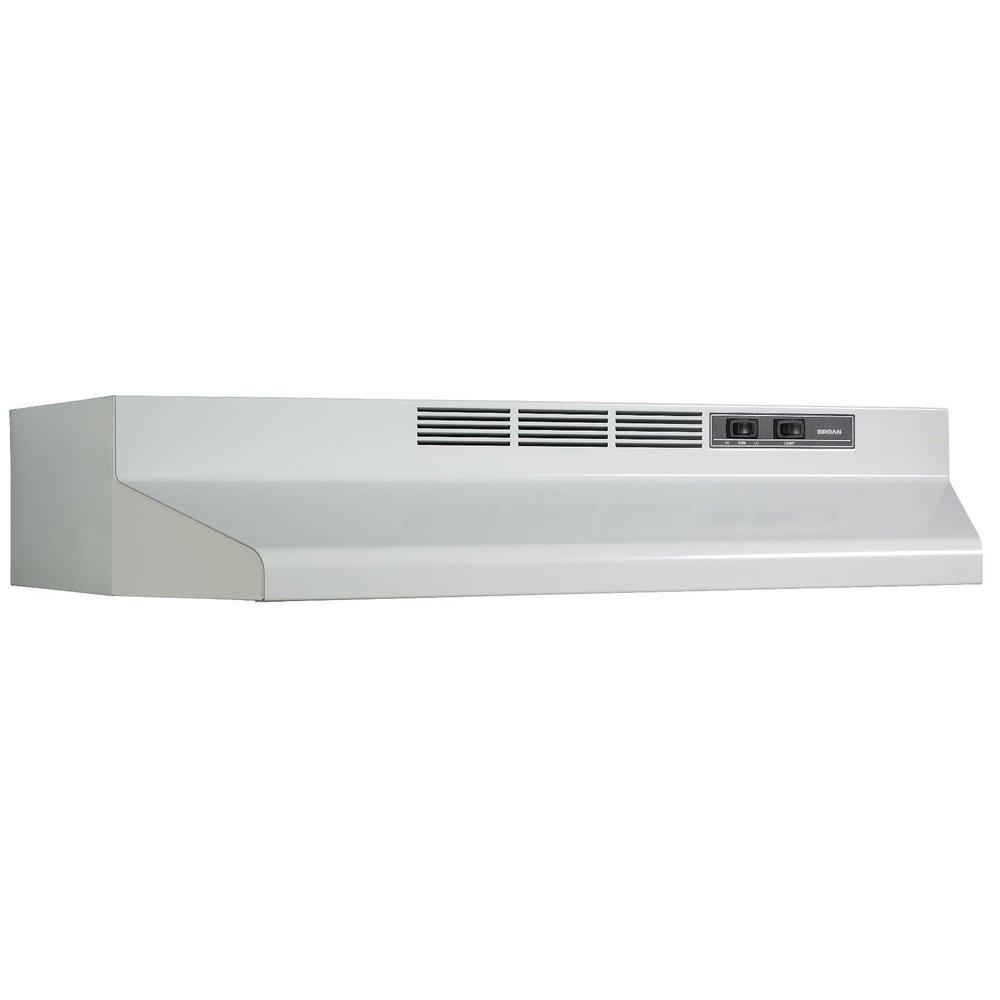 Broan White 36 in. Under Cabinet Range Hood 