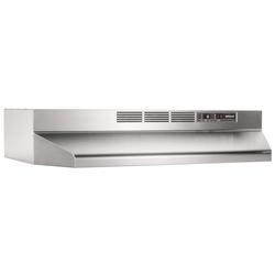 30 in. Ductless Under Cabinet Range Hood in Stainless Steel